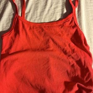 Long Tank Top Ribbed